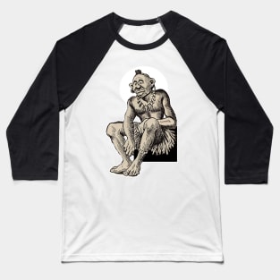 African warrior with ear rings Baseball T-Shirt